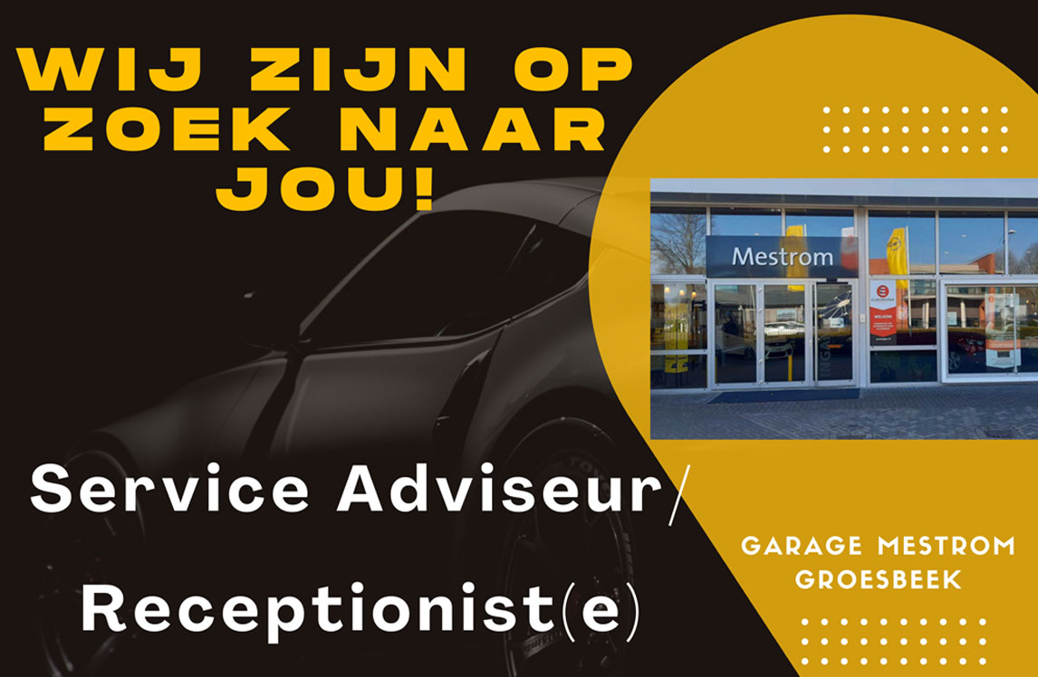 receptionist receptionist garage mestrom groesbeek